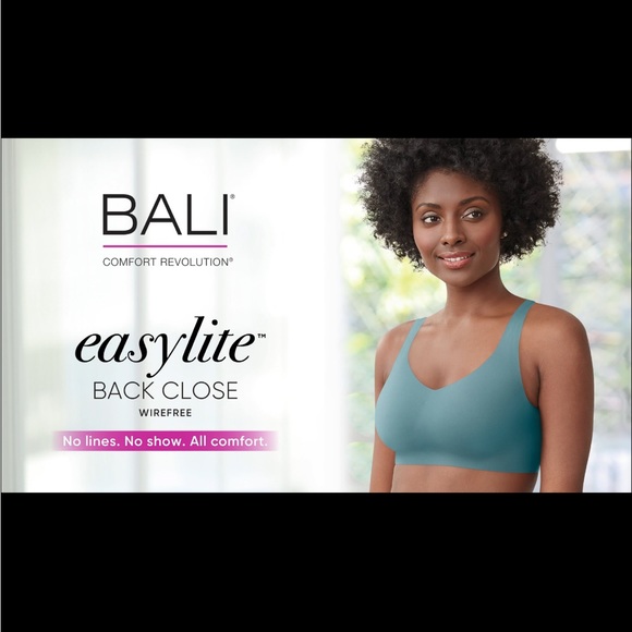 Bali Comfort Revolution EasyLite Seamless Wirefree Bra - Picture 13 of 14